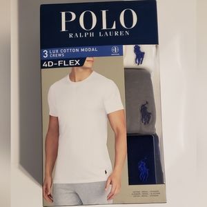 🆕️ Ralph Lauren Polo 3pk Modal Crews